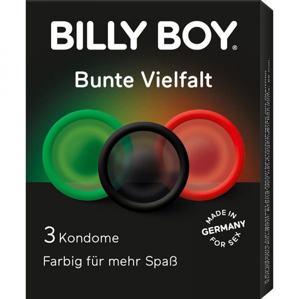 Billy Boy - Profilattici colorati lubrificati