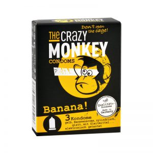 The Crazy Monkey - Profilattici al gusto di banana